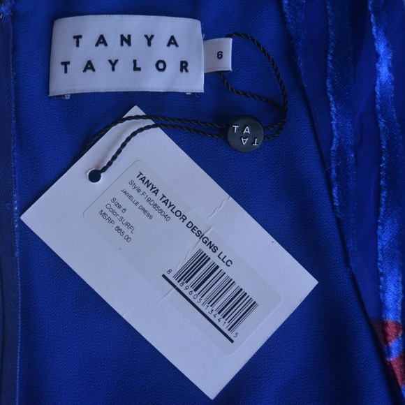 Janelle Printed Tiered Stretch-Silk Maxi Dress NWT - Picture 5 of 8